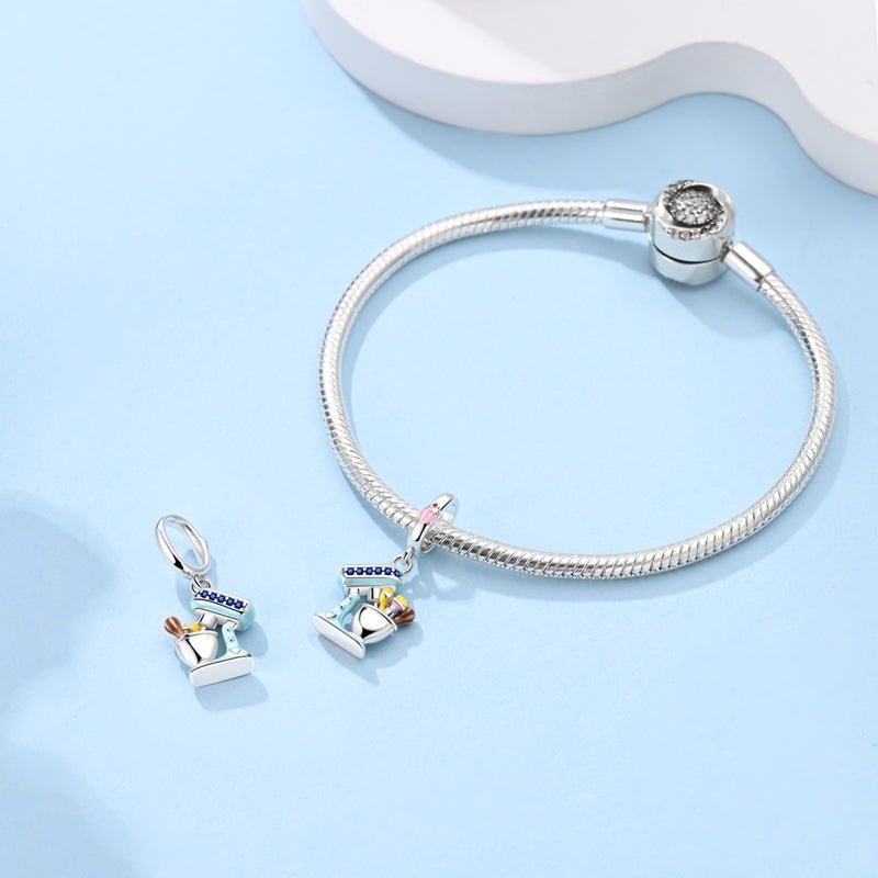 Modenzastore Blue Mixer Baking Dangle Charm