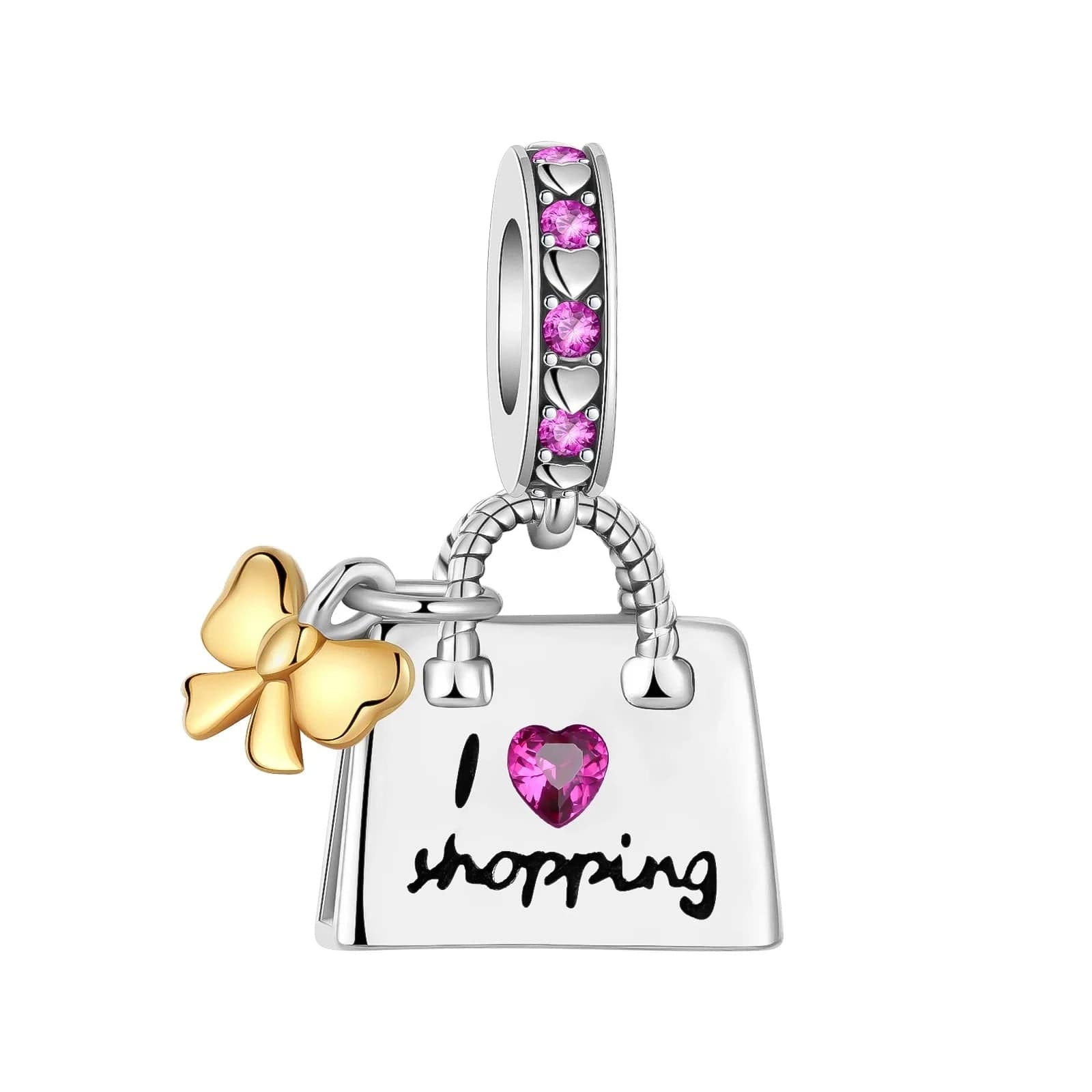 Modenzastore I Love Shopping Dangle Charm